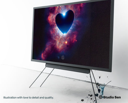 Samsung Frame TV Art, Birth of Love, james webb telescope, nerd culture, 2001 Space Odyssey, mens valentines gift