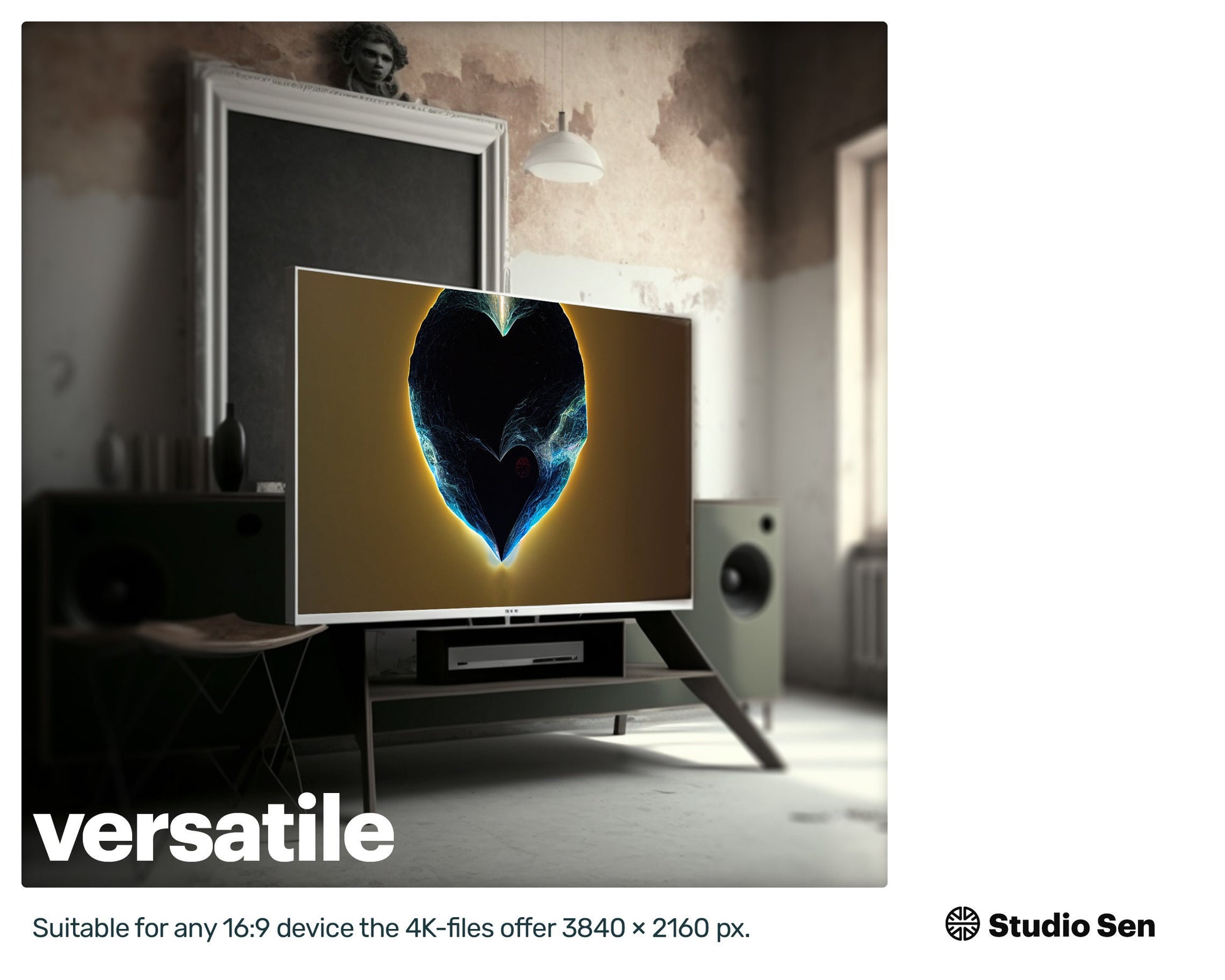 Samsung Frame TV Art, Backlit Baloon, james webb telescope, nerd culture, 2001 Space Odyssey, mens valentines gift