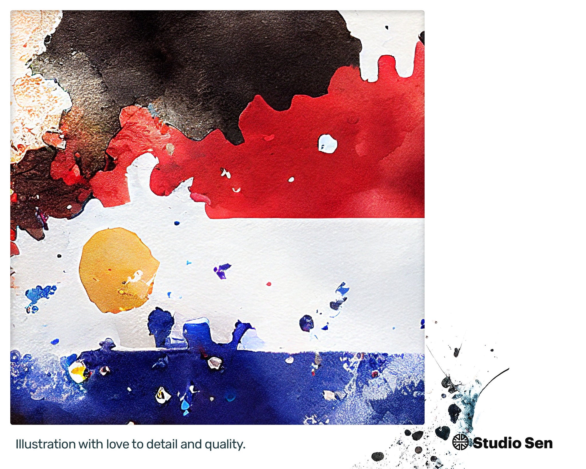 Athletic Liquid Thai flag, Stunning Delightful Canvas, Engaging Pretty Splashy Heartwarming Upbeat Wall Art