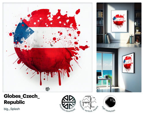 Curious Blissful Czech flag, Positive Charming Canvas, Large Funny Engaging Tender Vogue Digital Download