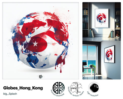 Quirky Pretty Hong Kong flag, Quirky Heartwarming Downloadable, Vogue Playful Marvelous Engaging Drawn Decoration