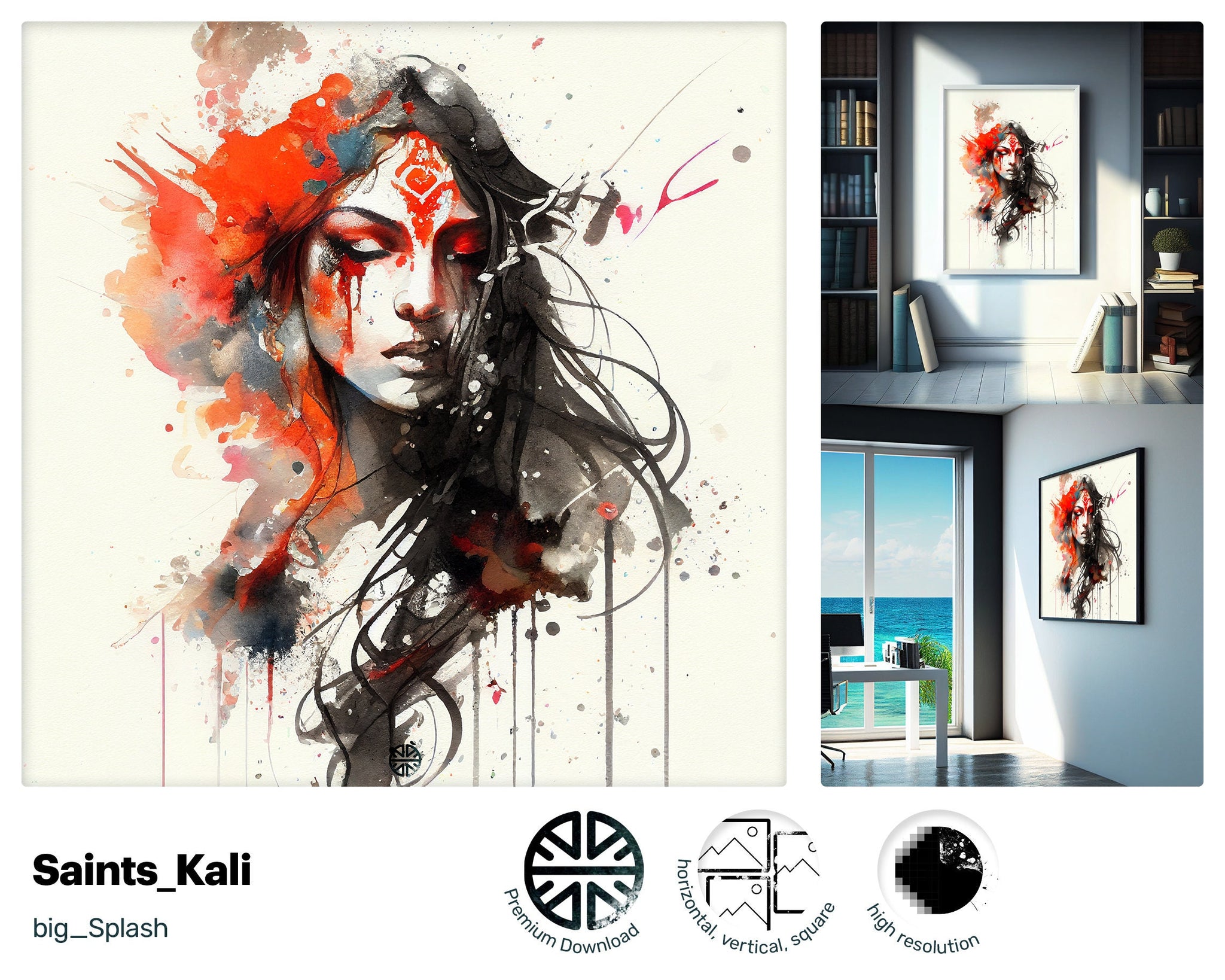 Majestic Nurturing Kali, Playful Admired Downloadable, Irresistible Dynamic Sparkling Xclusive Mesmerizing Metal print