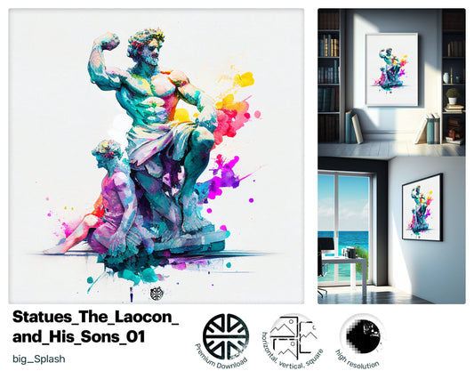 Adorable Mesmerizing The Laocoön, Tranquil Radiant Giclée print, Youthful Xtraordinary Nifty Jazzy Large Canvas