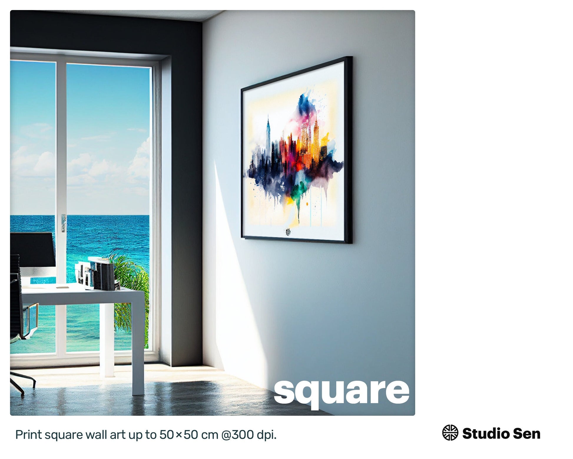 Quirky Youthful NYC, Outstanding Kind Mug Print, Quaint Jazzy Premium Crazy Kind Canvas