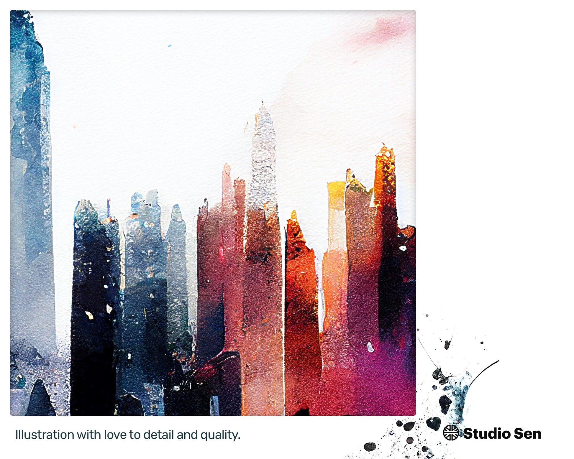Quirky Youthful NYC, Outstanding Kind Mug Print, Quaint Jazzy Premium Crazy Kind Canvas