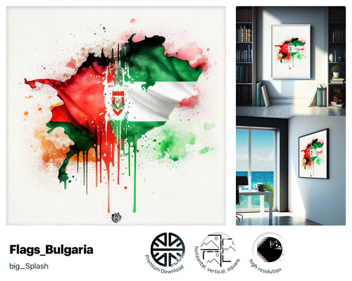 Majestic Xclusive Bulgarian flag, Radiant Uplifting artwork, Intriguing Nurturing Nifty Zany Digital Graffiti Art