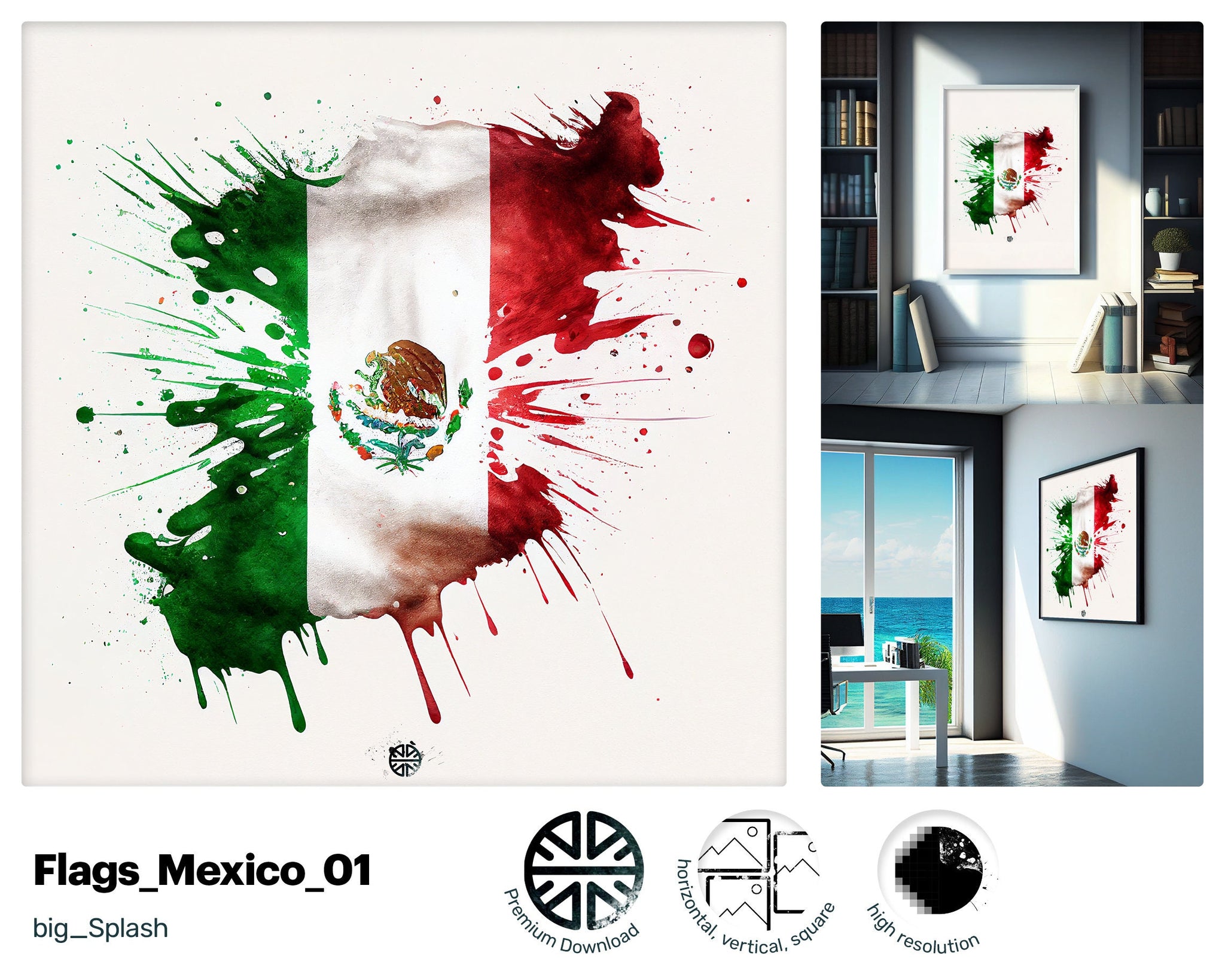 Thorny Refreshing Mexican flag, Amusing Marvelous Instant Download , Luminous Cute Sumptuous Cute Kind PNG File