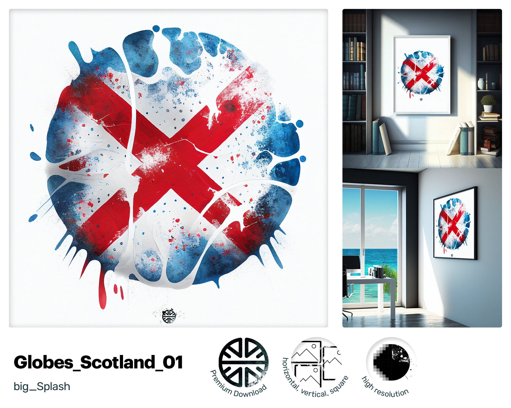 Swift Zesty Scottish flag, Radiant Stunning artwork, Blissful Beautiful Blissful Joyful Witty Graffiti Art